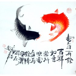 Chinese Fish Painting - CNAG012411