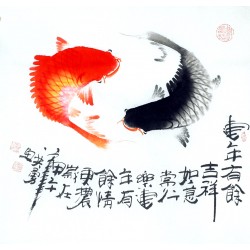 Chinese Fish Painting - CNAG012413