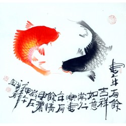 Chinese Fish Painting - CNAG012439
