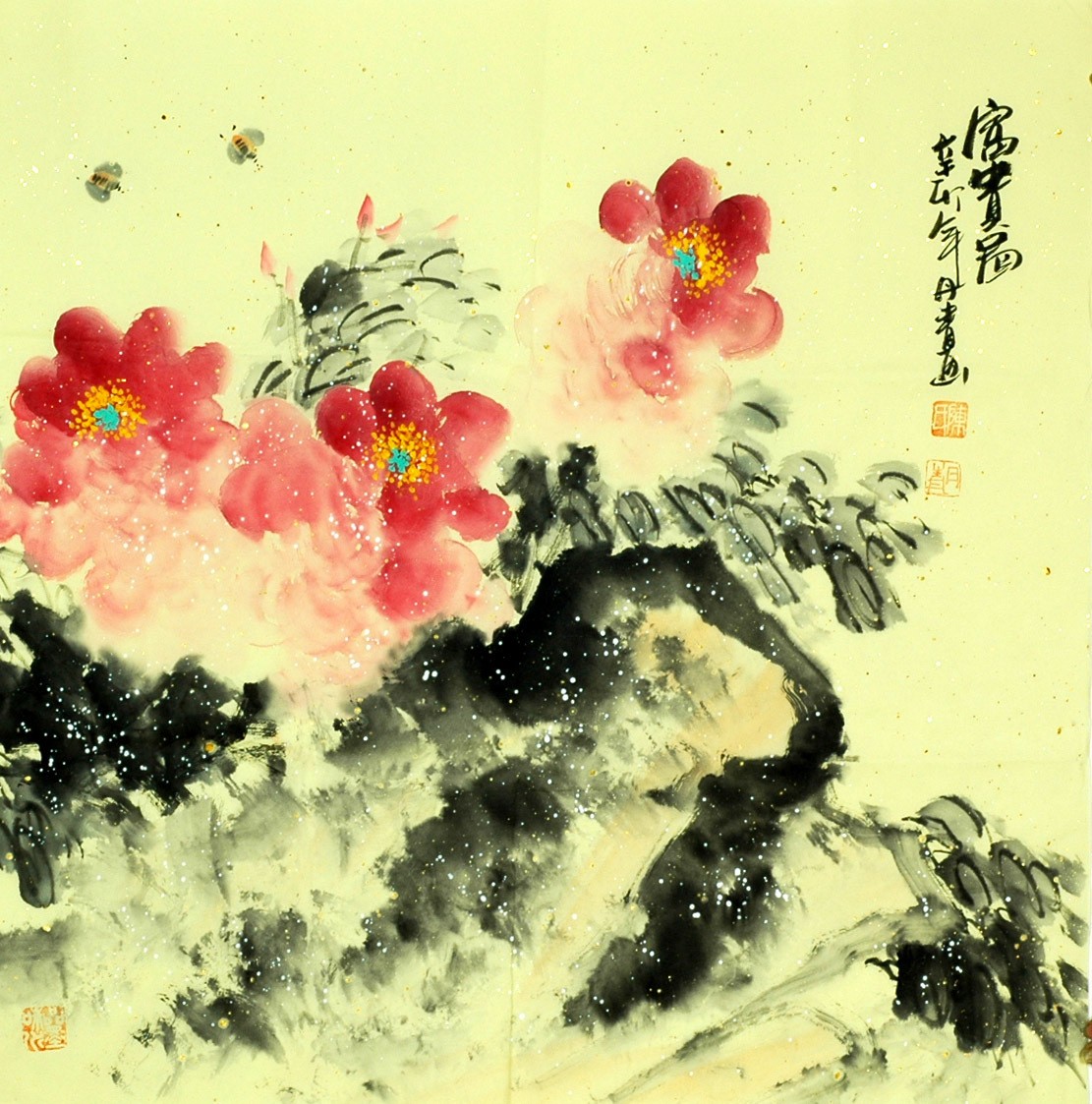 Chinese Flowers&Trees Painting - CNAG012455