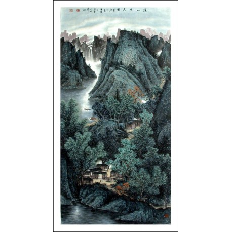 Chinese Landscape Painting - CNAG012457