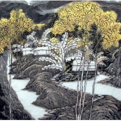 Chinese Landscape Painting - CNAG012460
