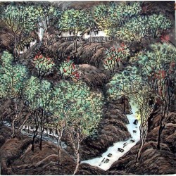 Chinese Landscape Painting - CNAG012461