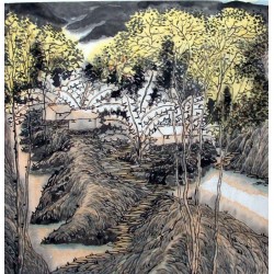 Chinese Landscape Painting - CNAG012462