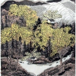 Chinese Landscape Painting - CNAG012463