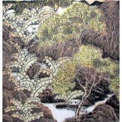Chinese Landscape Painting - CNAG012465