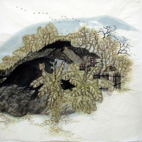 Chinese Landscape Painting - CNAG012468
