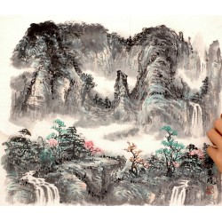 Chinese Landscape Painting - CNAG012471