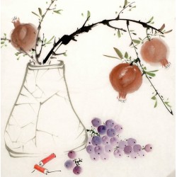 Chinese Flowers&Trees Painting - CNAG012473