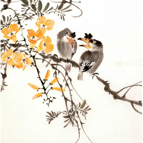 Chinese Flowers&Trees Painting - CNAG012486
