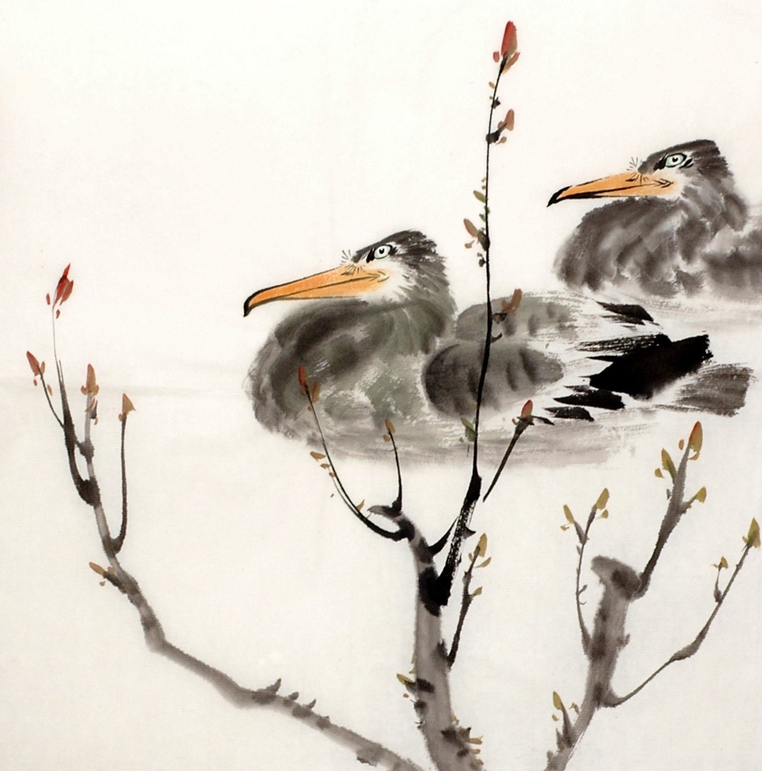 Chinese Flowers&Trees Painting - CNAG012488