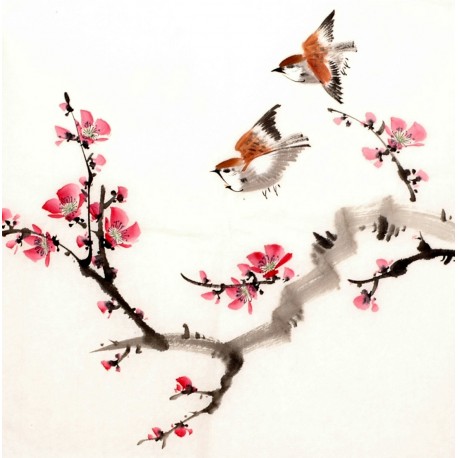 Chinese Flowers&Trees Painting - CNAG012489