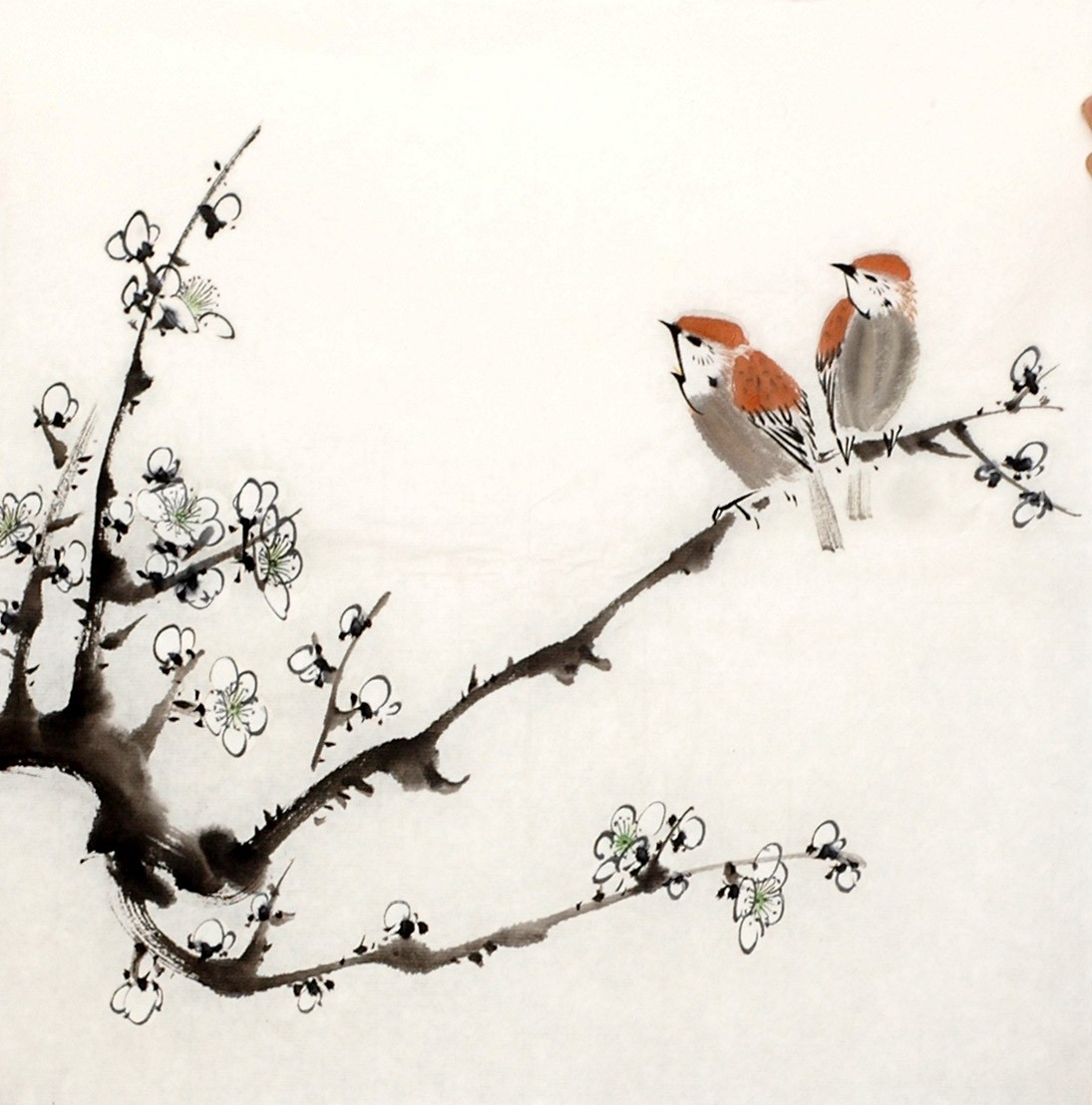 Chinese Flowers&Trees Painting - CNAG012490