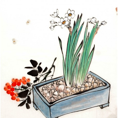 Chinese Flowers&Trees Painting - CNAG012492