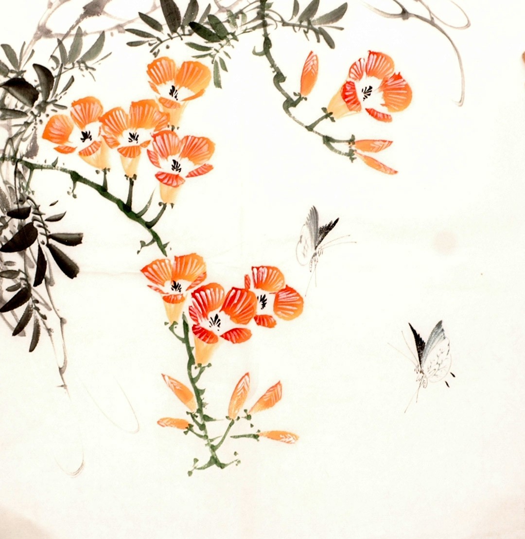 Chinese Flowers&Trees Painting - CNAG012493