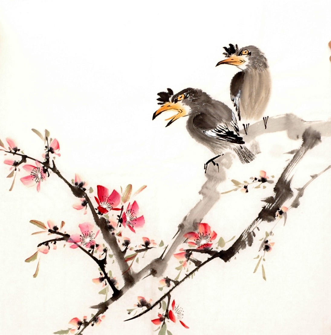 Chinese Flowers&Trees Painting - CNAG012494
