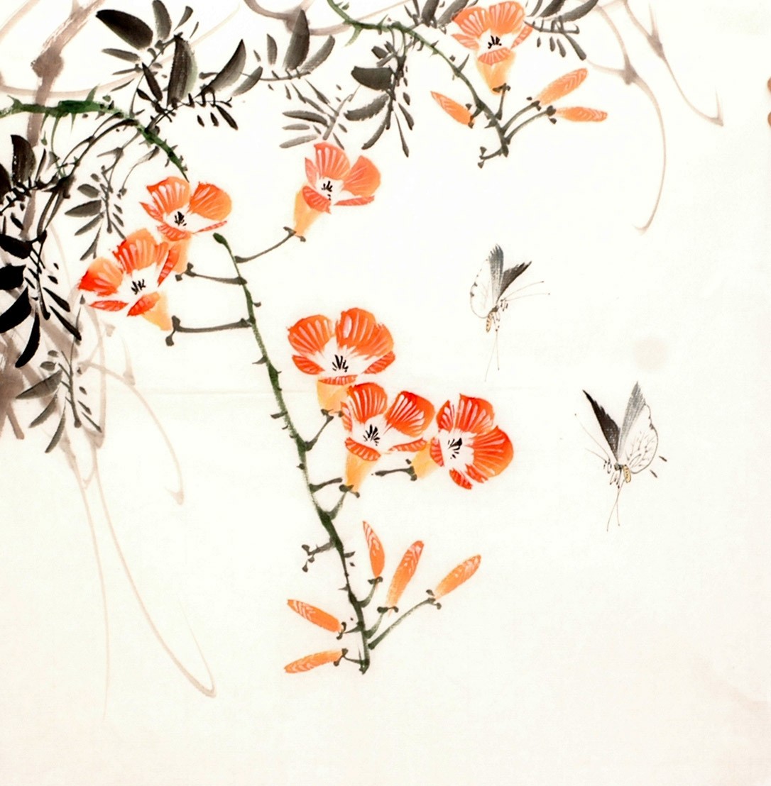 Chinese Flowers&Trees Painting - CNAG012495
