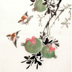 Chinese Flowers&Trees Painting - CNAG012497