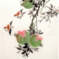 Chinese Flowers&Trees Painting - CNAG012499