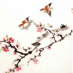 Chinese Flowers&Trees Painting - CNAG012504