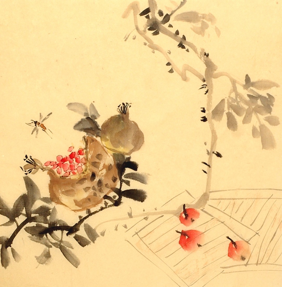 Chinese Flowers&Trees Painting - CNAG012516