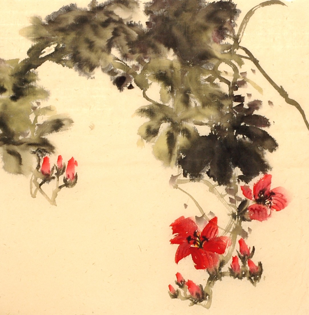Chinese Flowers&Trees Painting - CNAG012517