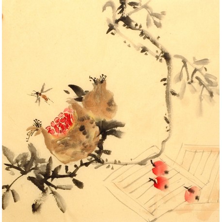 Chinese Flowers&Trees Painting - CNAG012520