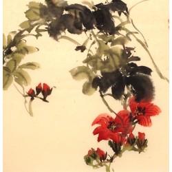 Chinese Flowers&Trees Painting - CNAG012524