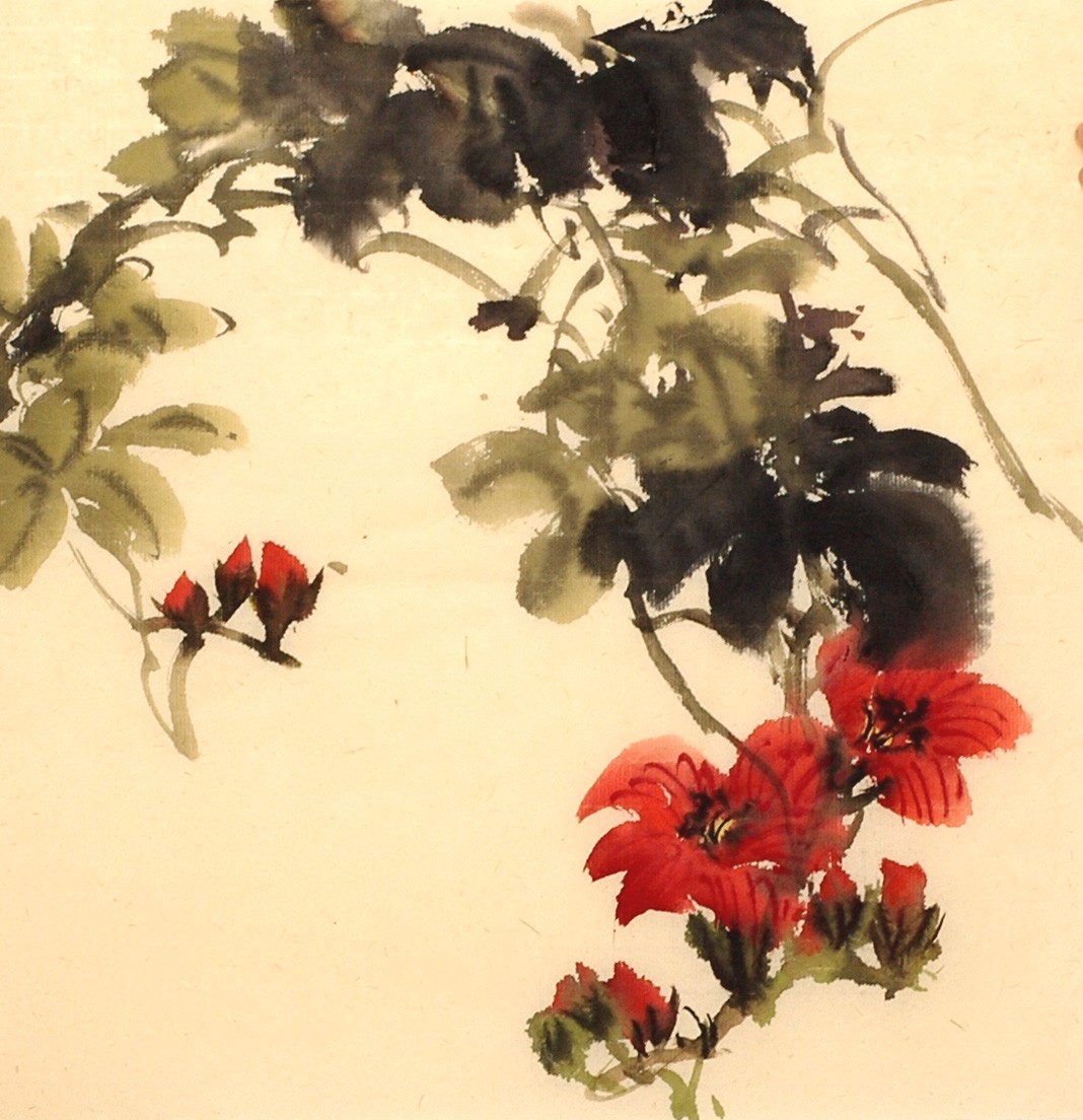 Chinese Flowers&Trees Painting - CNAG012524