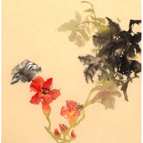Chinese Flowers&Trees Painting - CNAG012531