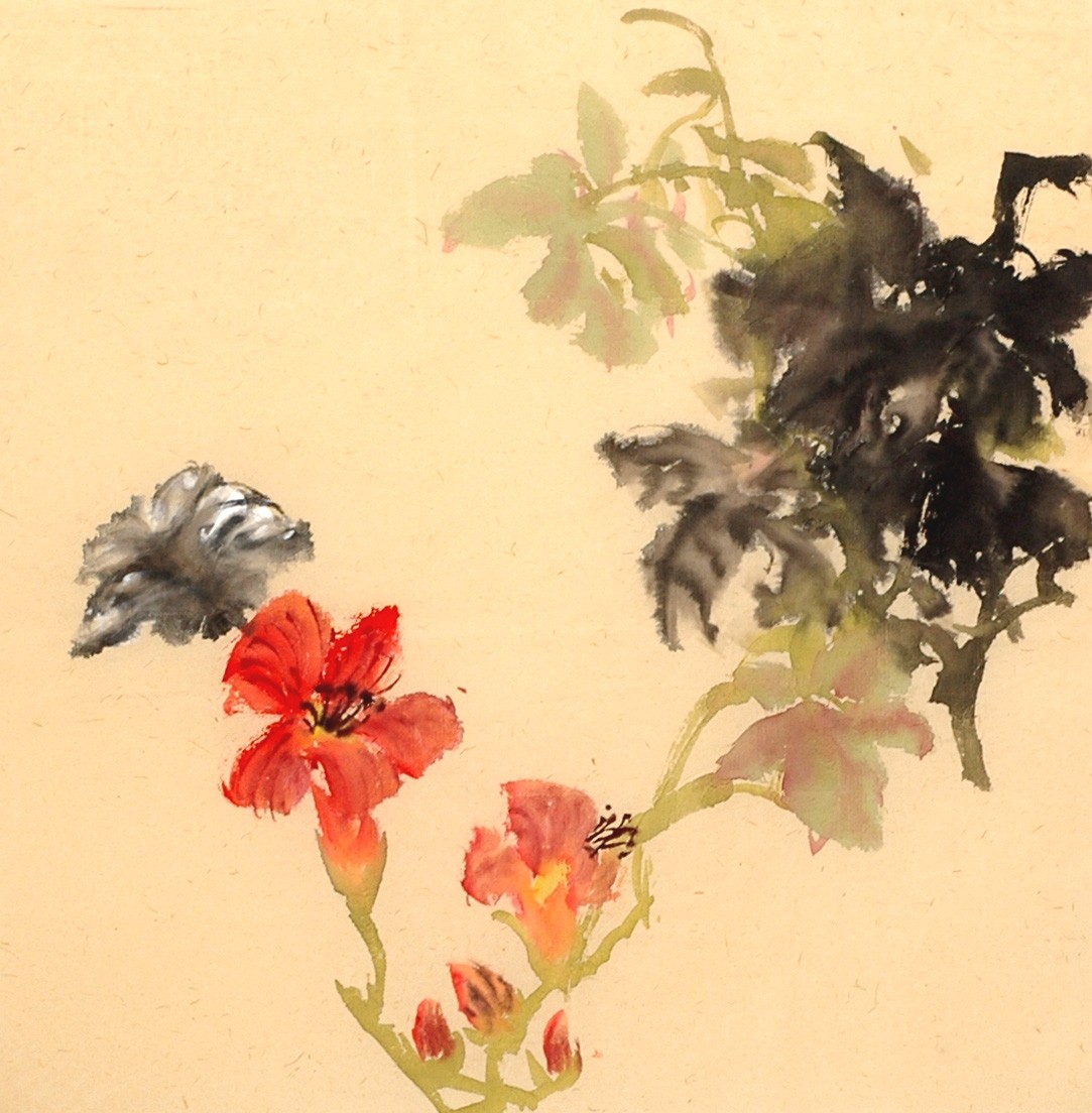 Chinese Flowers&Trees Painting - CNAG012531