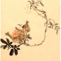 Chinese Flowers&Trees Painting - CNAG012535