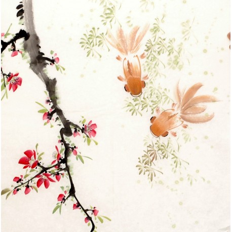 Chinese Flowers&Trees Painting - CNAG012538