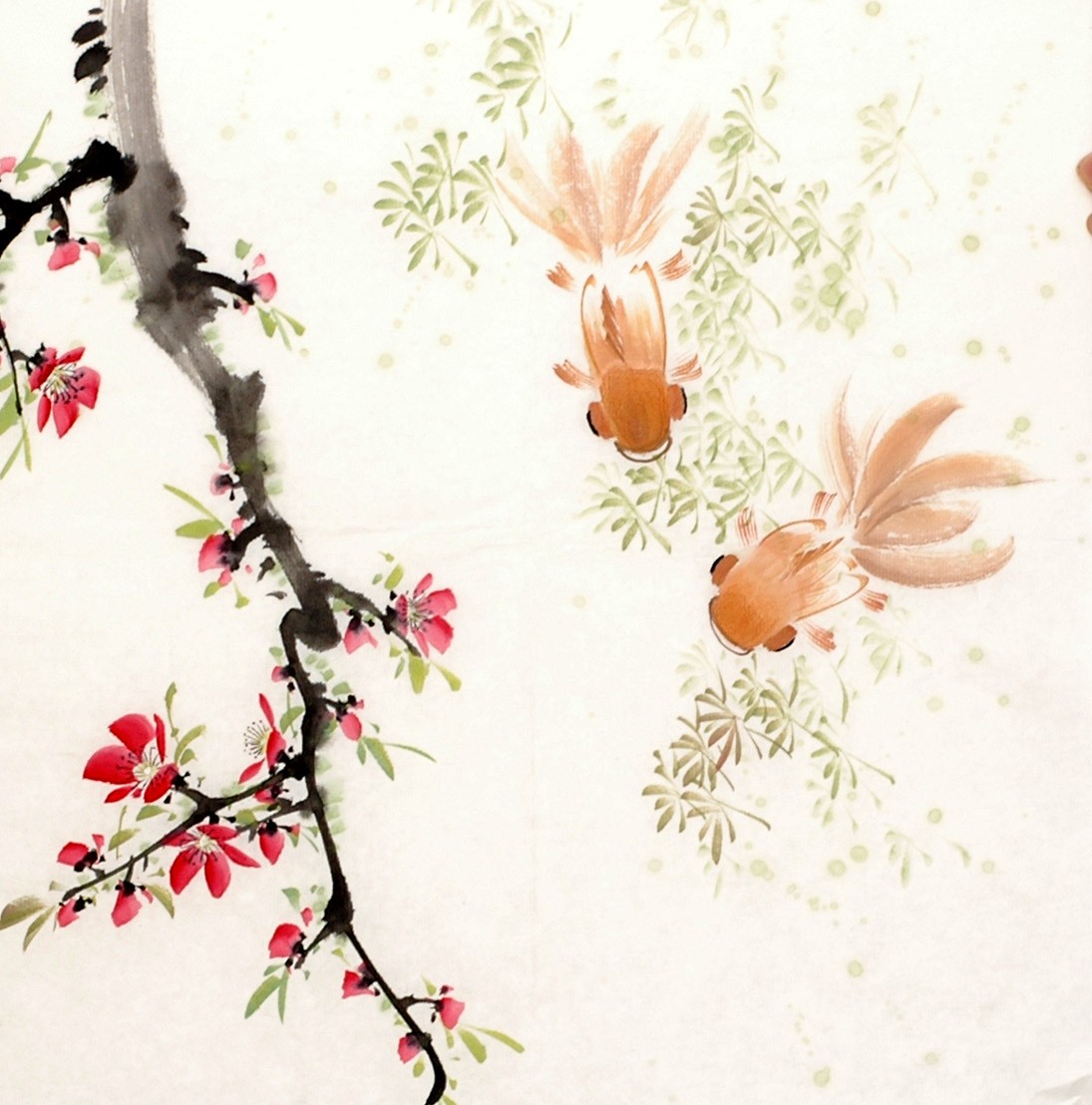 Chinese Flowers&Trees Painting - CNAG012538