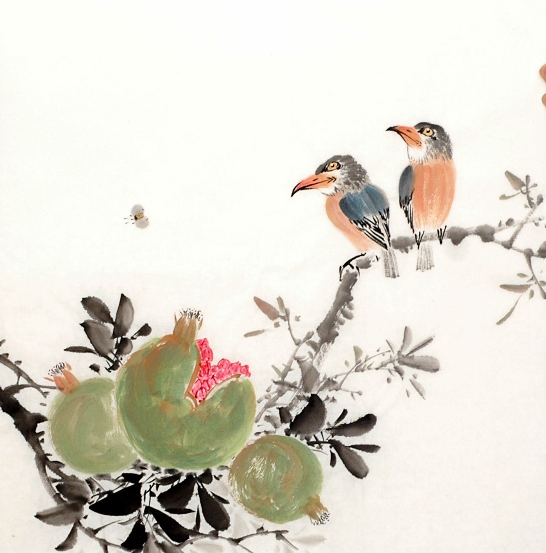Chinese Flowers&Trees Painting - CNAG012540