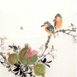 Chinese Flowers&Trees Painting - CNAG012542