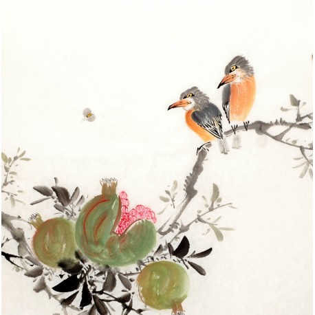 Chinese Flowers&Trees Painting - CNAG012542