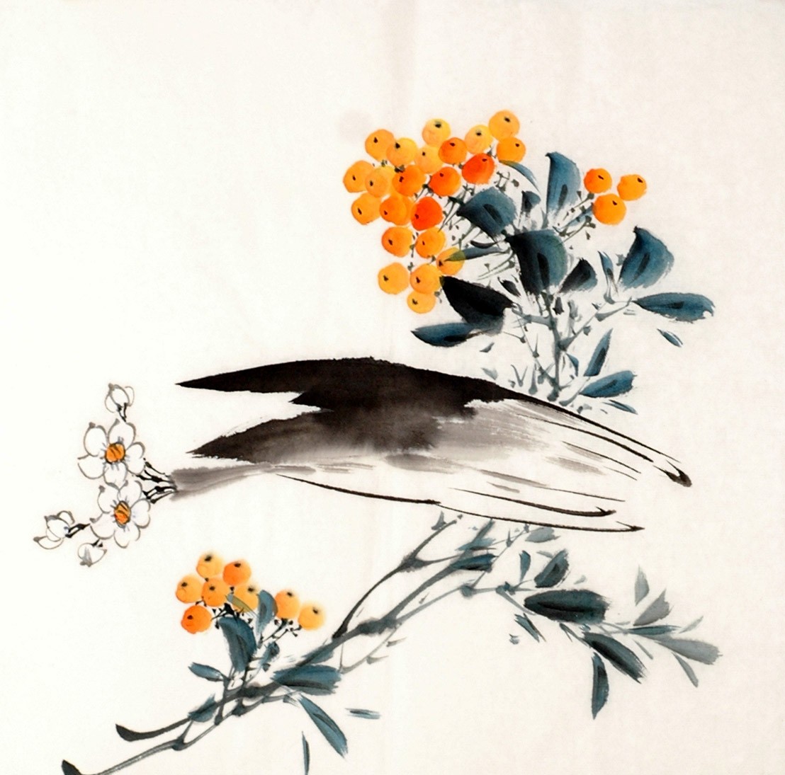 Chinese Flowers&Trees Painting - CNAG012543