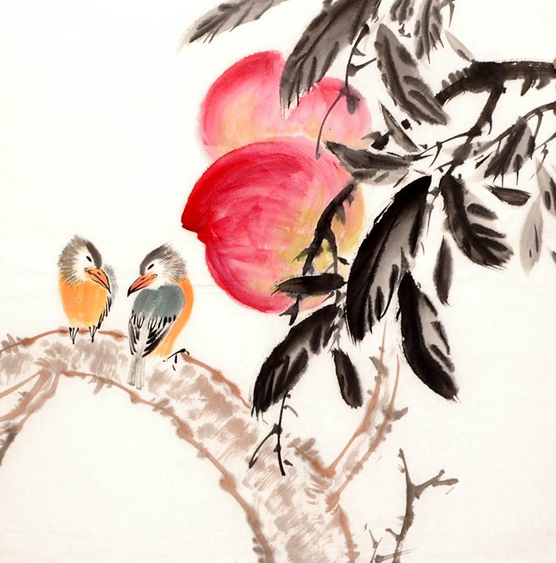 Chinese Flowers&Trees Painting - CNAG012550