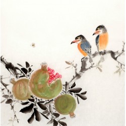 Chinese Flowers&Trees Painting - CNAG012553