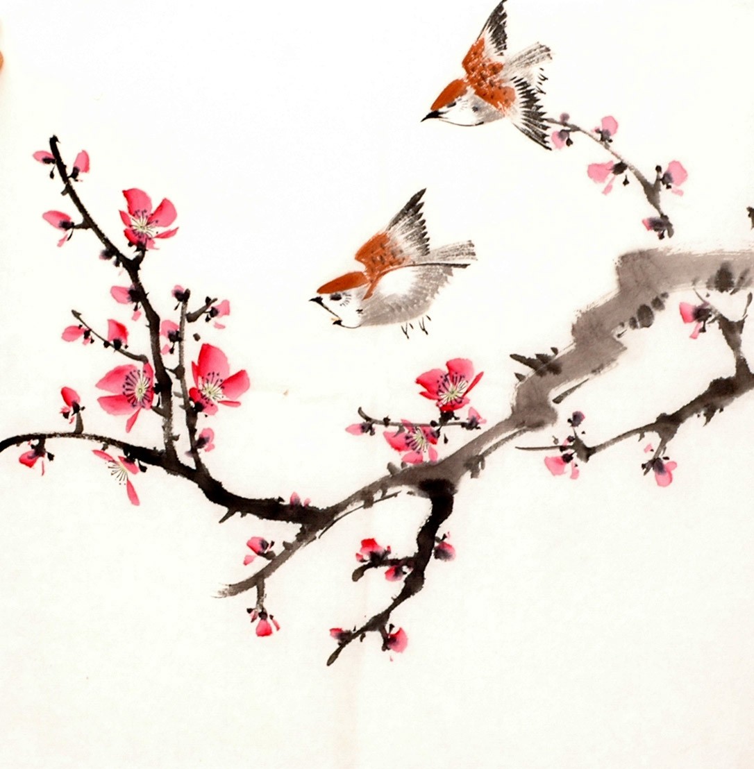 Chinese Flowers&Trees Painting - CNAG012557