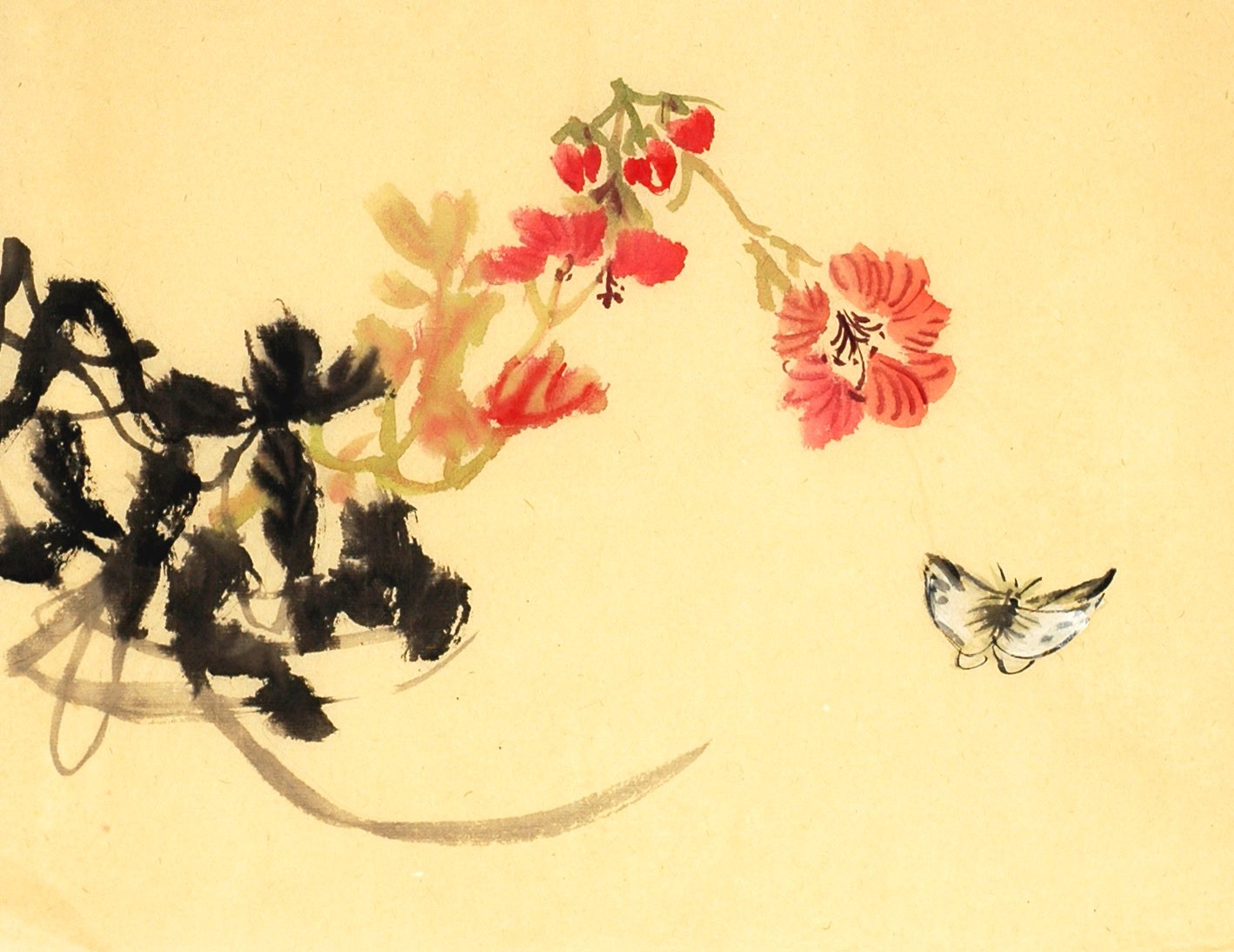 Chinese Flowers&Trees Painting - CNAG012558