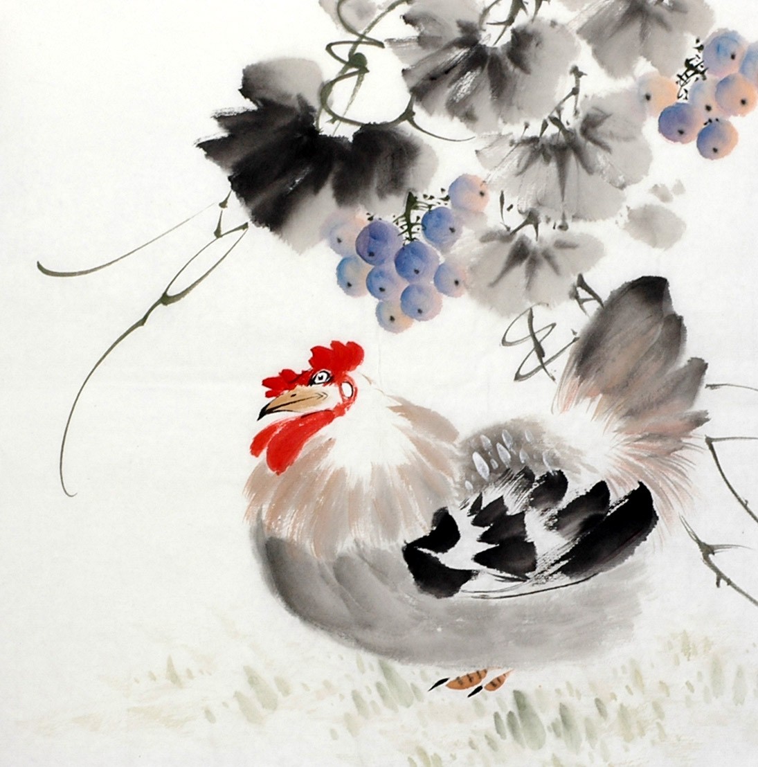 Chinese Flowers&Trees Painting - CNAG012560