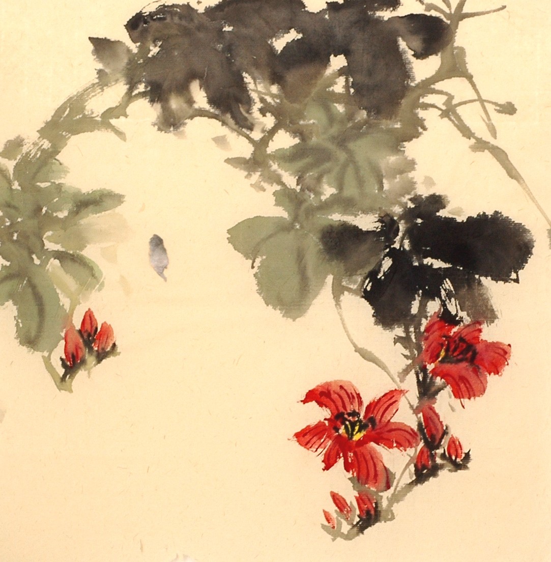 Chinese Flowers&Trees Painting - CNAG012573