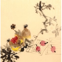 Chinese Flowers&Trees Painting - CNAG012581