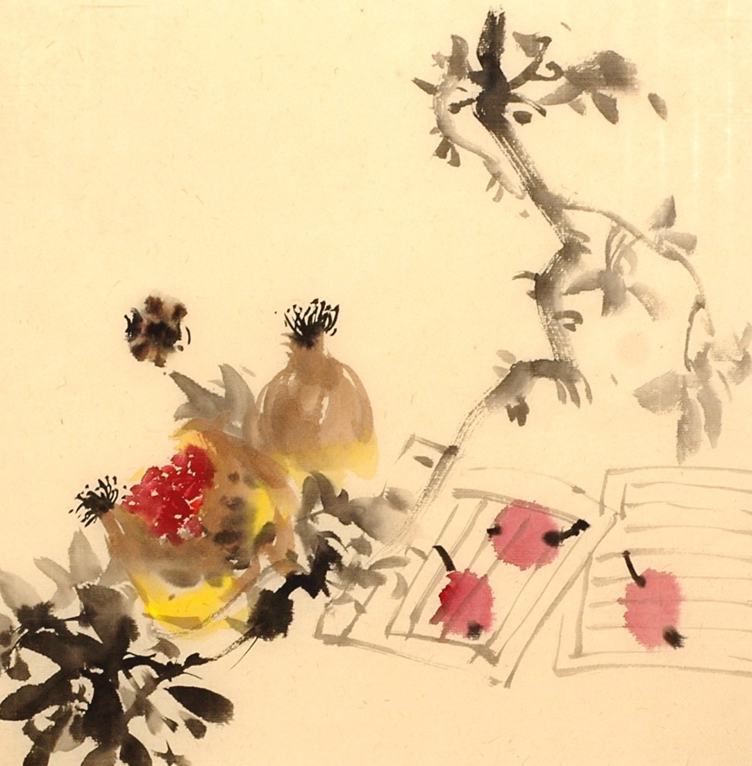 Chinese Flowers&Trees Painting - CNAG012581