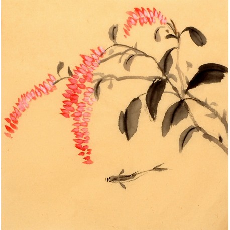 Chinese Flowers&Trees Painting - CNAG012585