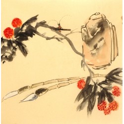 Chinese Flowers&Trees Painting - CNAG012589