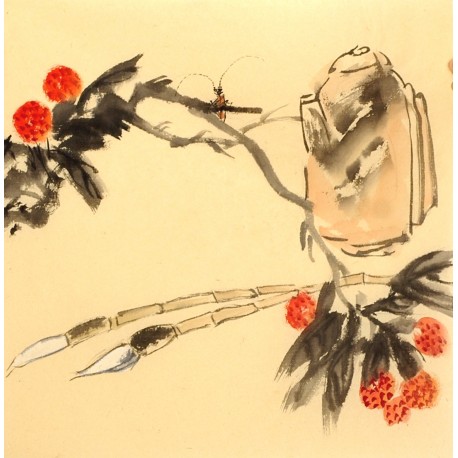 Chinese Flowers&Trees Painting - CNAG012589