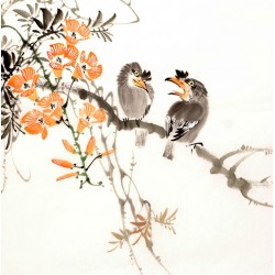 Chinese Flowers&Trees Painting - CNAG012614